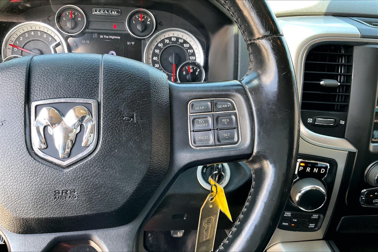 2016 Ram 1500 Big Horn Granite Crystal Metallic Clearcoat at Tomball Chrysler Dodge Jeep Ram