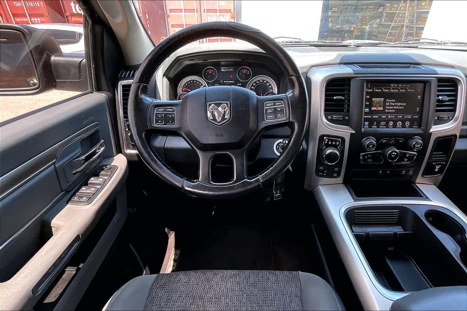 2016 Ram 1500 Big Horn Granite Crystal Metallic Clearcoat at Tomball Chrysler Dodge Jeep Ram