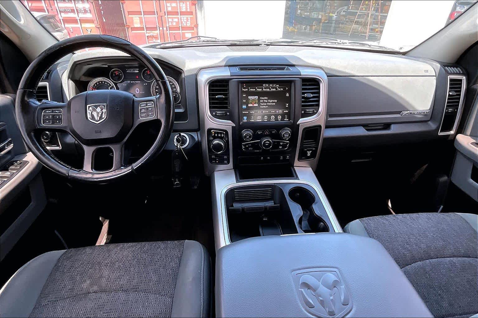 2016 Ram 1500 Big Horn Granite Crystal Metallic Clearcoat at Tomball Chrysler Dodge Jeep Ram