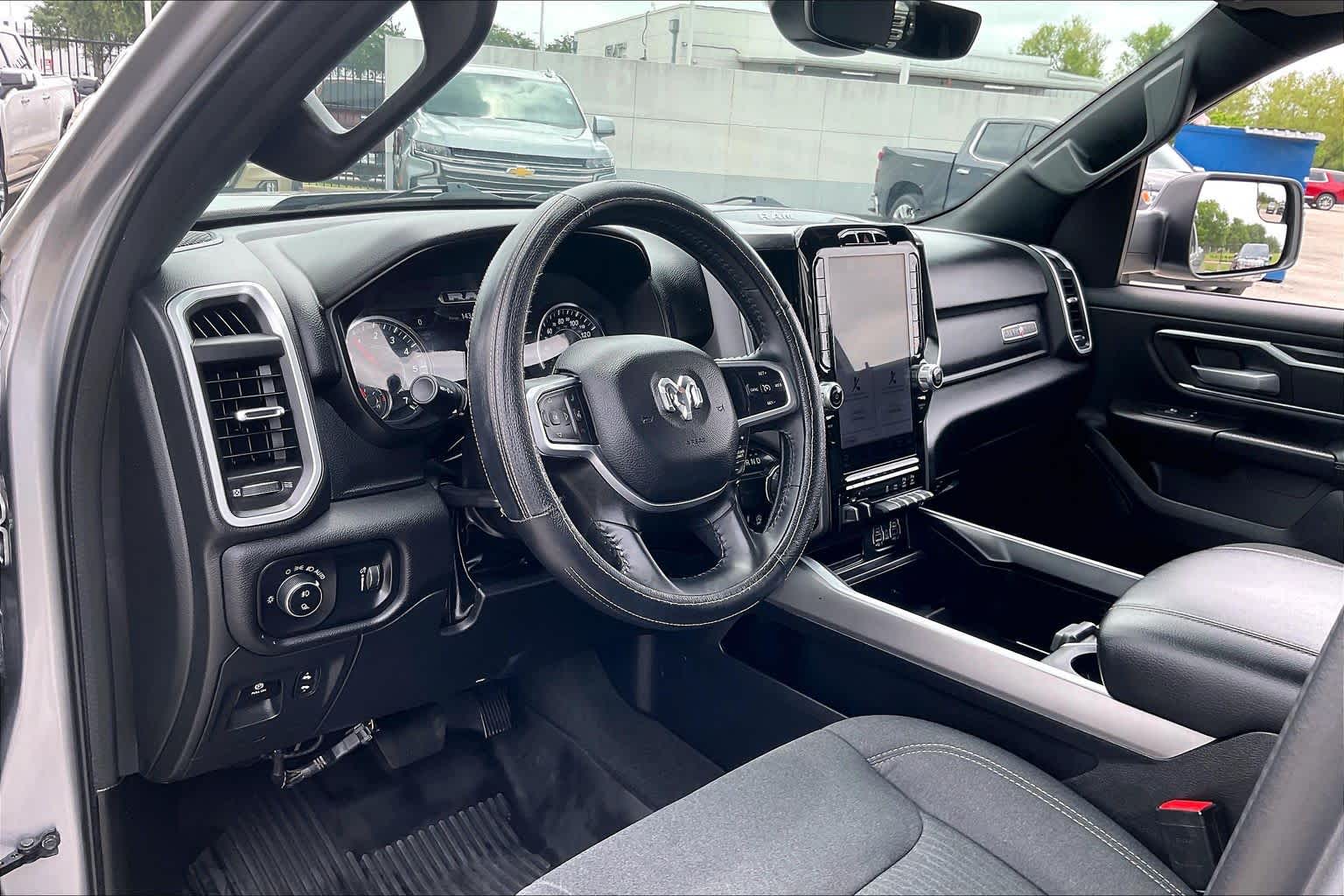 2023 Ram 1500 Lone Star Billet Silver Metallic Clearcoat at Tomball Chrysler Dodge Jeep Ram