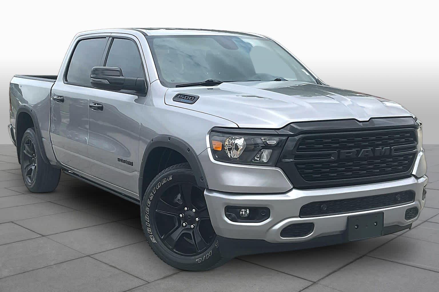 2023 Ram 1500 Lone Star Billet Silver Metallic Clearcoat at Tomball Chrysler Dodge Jeep Ram