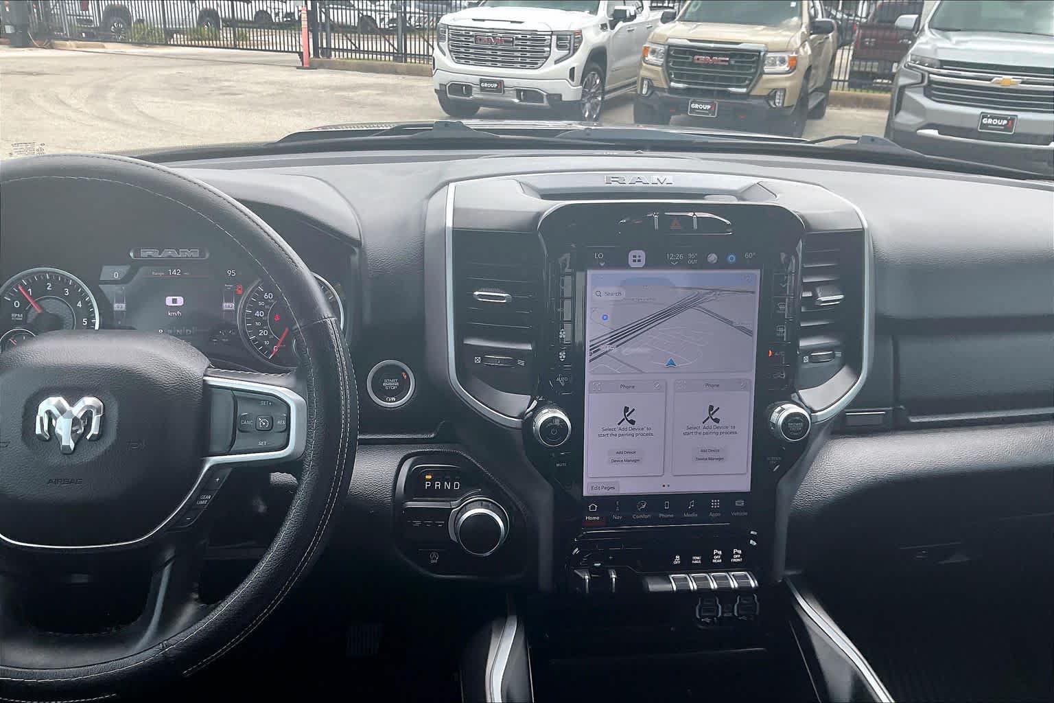2023 Ram 1500 Lone Star Billet Silver Metallic Clearcoat at Tomball Chrysler Dodge Jeep Ram