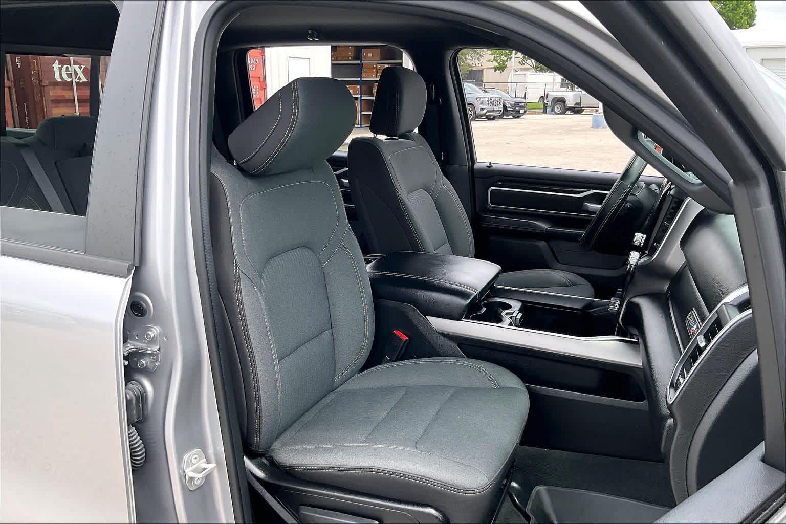 2023 Ram 1500 Lone Star Billet Silver Metallic Clearcoat at Tomball Chrysler Dodge Jeep Ram