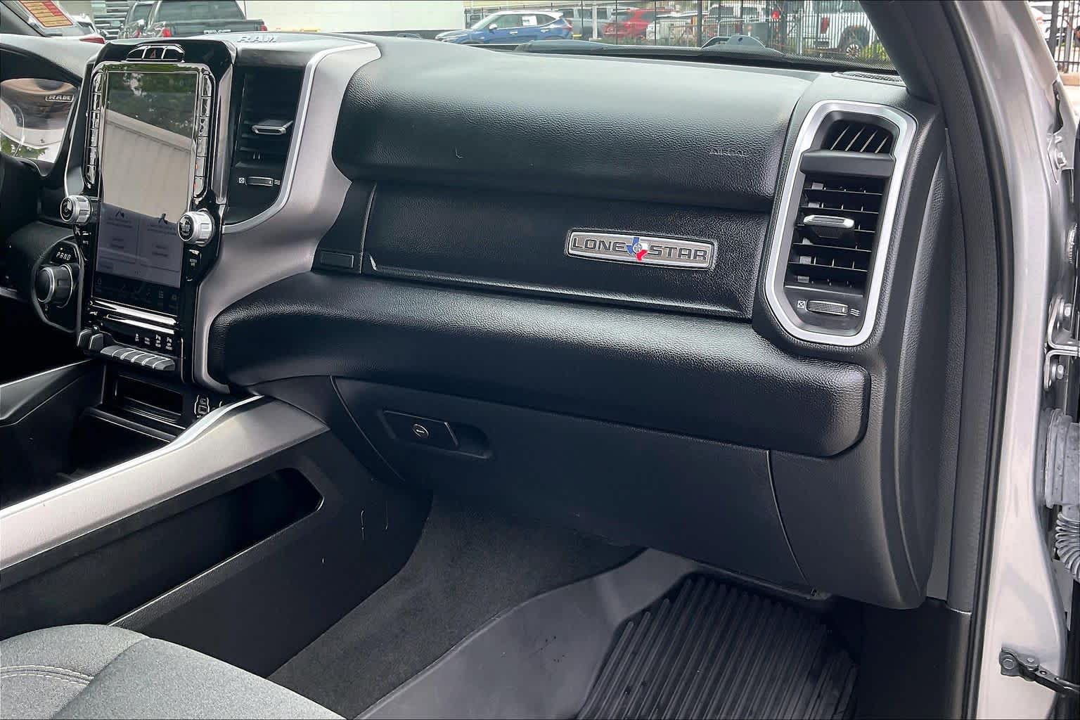 2023 Ram 1500 Lone Star Billet Silver Metallic Clearcoat at Tomball Chrysler Dodge Jeep Ram