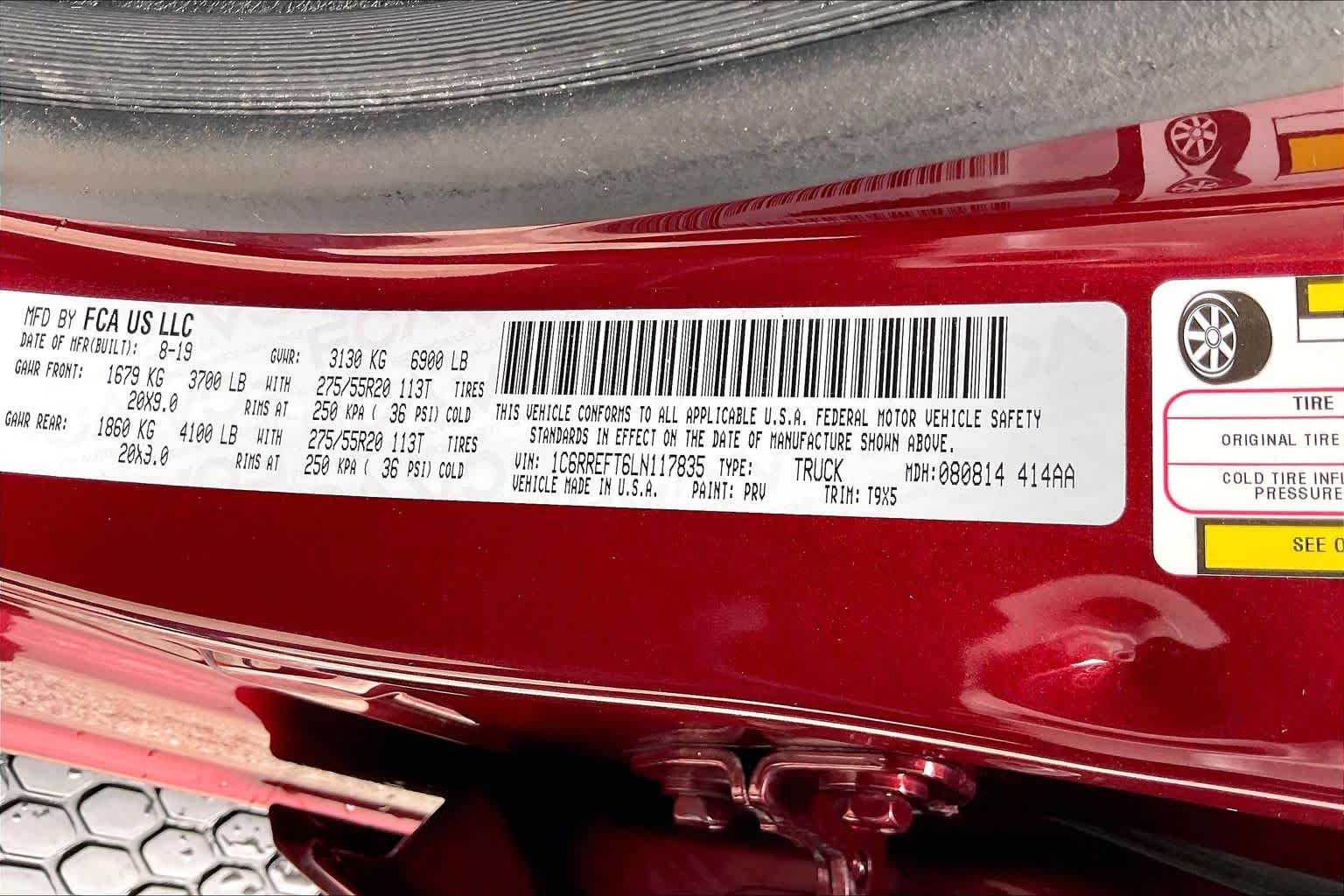 2020 Ram 1500 Lone Star Delmonico Red Pearlcoat at Baytown Ford