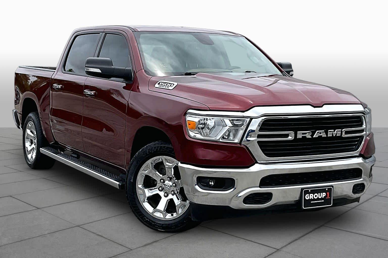 2020 Ram 1500 Lone Star Delmonico Red Pearlcoat at Baytown Ford