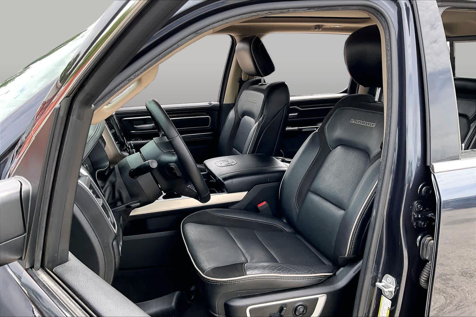 2020 Ram 1500 Laramie Maximum Steel Metallic Clearcoat at Friendly Ford Crosby