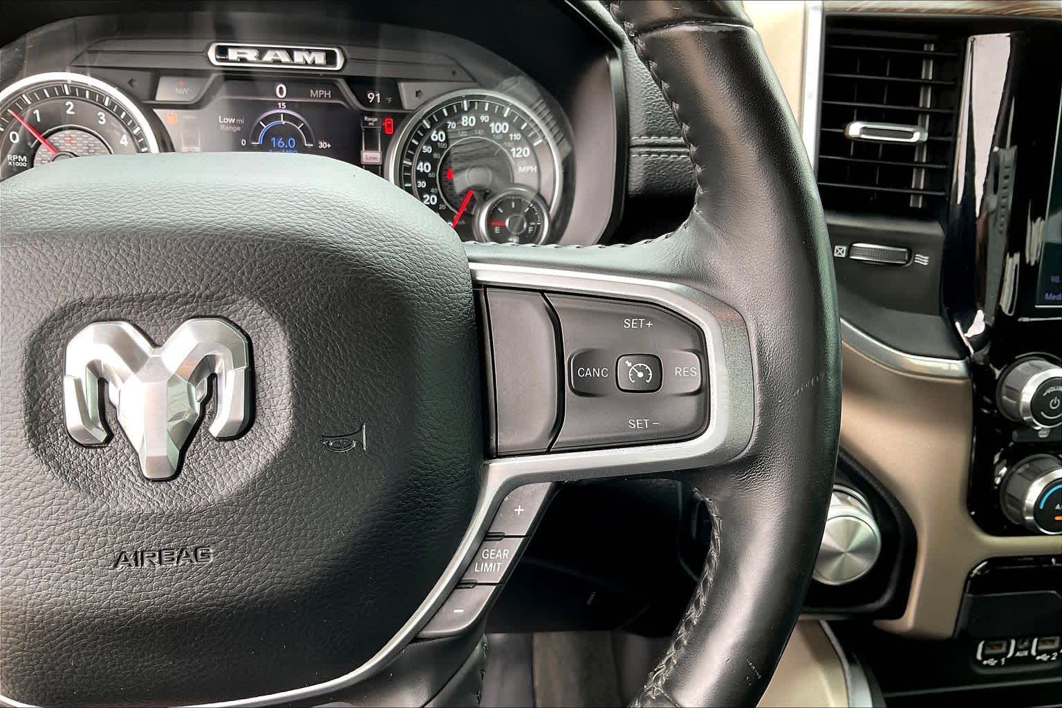 2020 Ram 1500 Laramie Maximum Steel Metallic Clearcoat at Friendly Ford Crosby