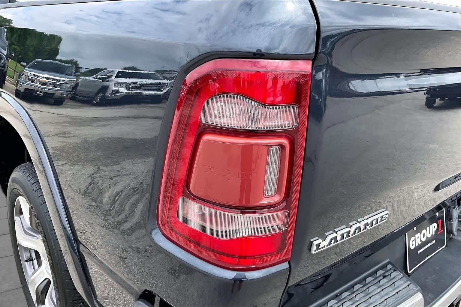 2020 Ram 1500 Laramie Maximum Steel Metallic Clearcoat at Friendly Ford Crosby