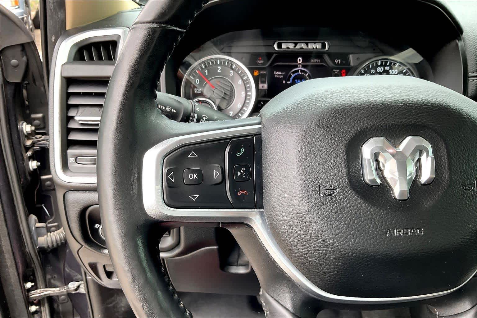 2020 Ram 1500 Laramie Maximum Steel Metallic Clearcoat at Friendly Ford Crosby