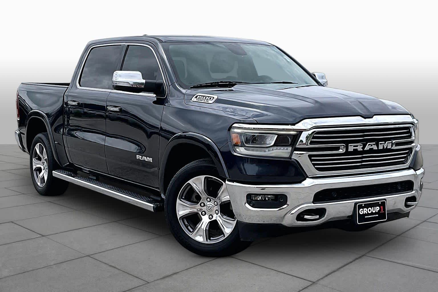 2020 Ram 1500 Laramie Maximum Steel Metallic Clearcoat at Friendly Ford Crosby