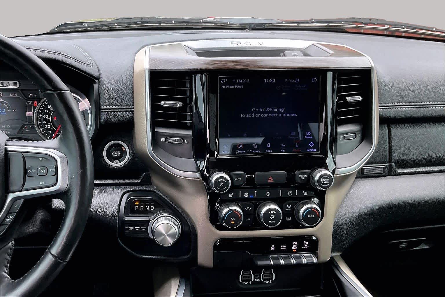 2020 Ram 1500 Laramie Maximum Steel Metallic Clearcoat at Friendly Ford Crosby