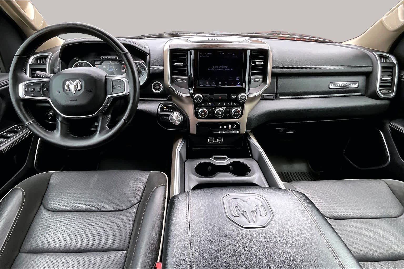 2020 Ram 1500 Laramie Maximum Steel Metallic Clearcoat at Friendly Ford Crosby