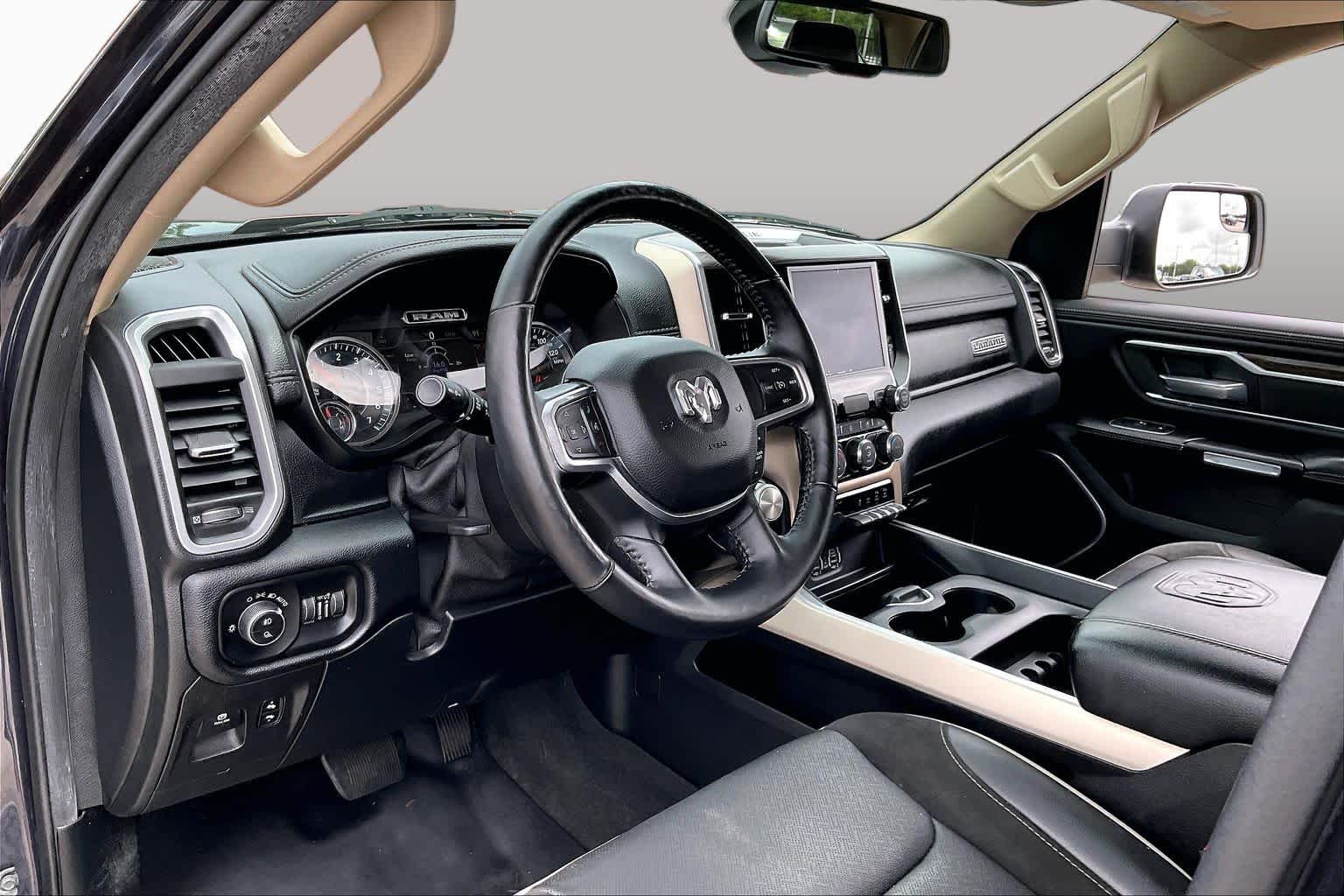 2020 Ram 1500 Laramie Maximum Steel Metallic Clearcoat at Friendly Ford Crosby