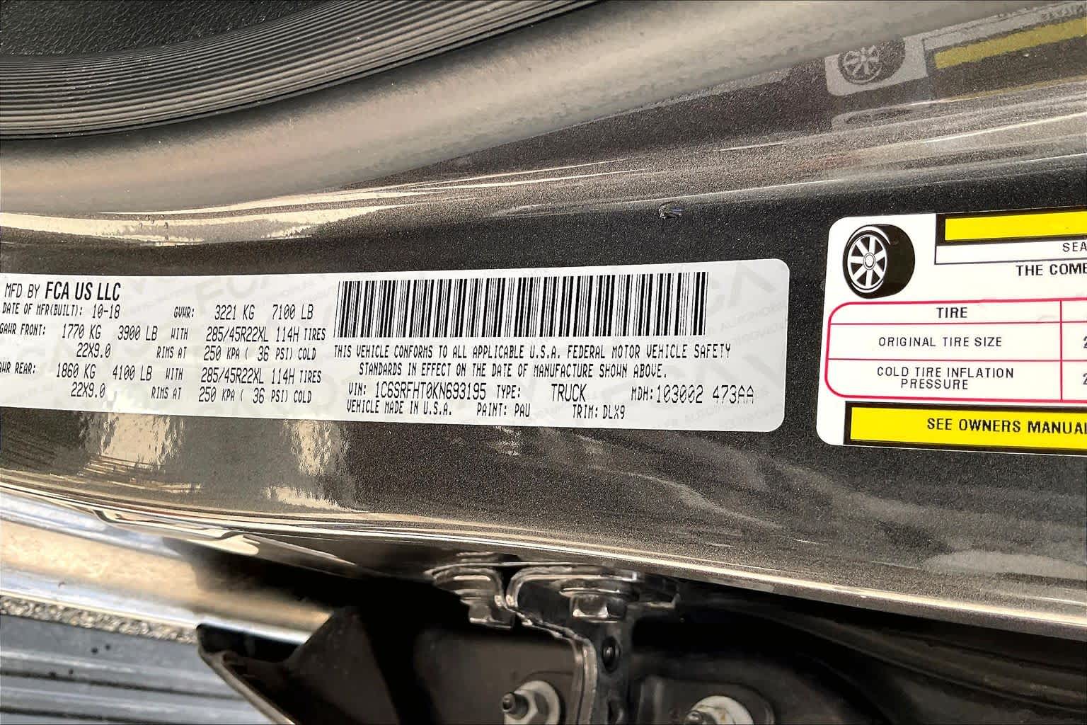 2019 Ram All-New 1500 photo 33 of 33