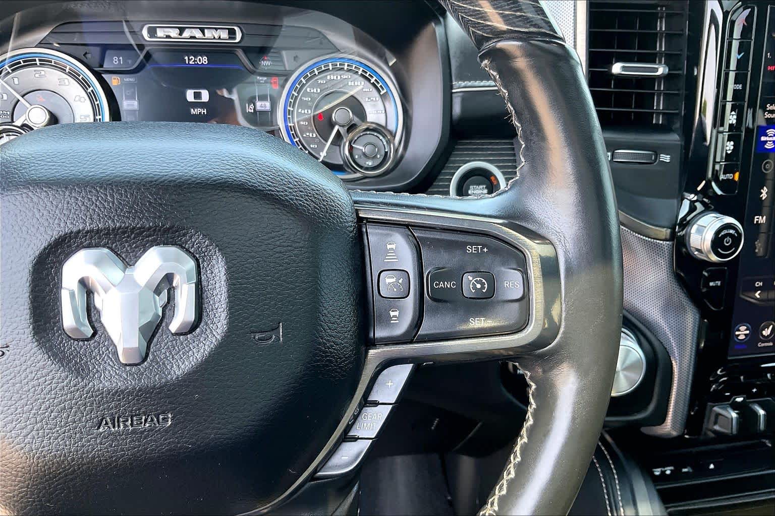 2019 Ram All-New 1500 Limited Diamond Black Crystal Pearlcoat at Group 1 Toyota Southwest