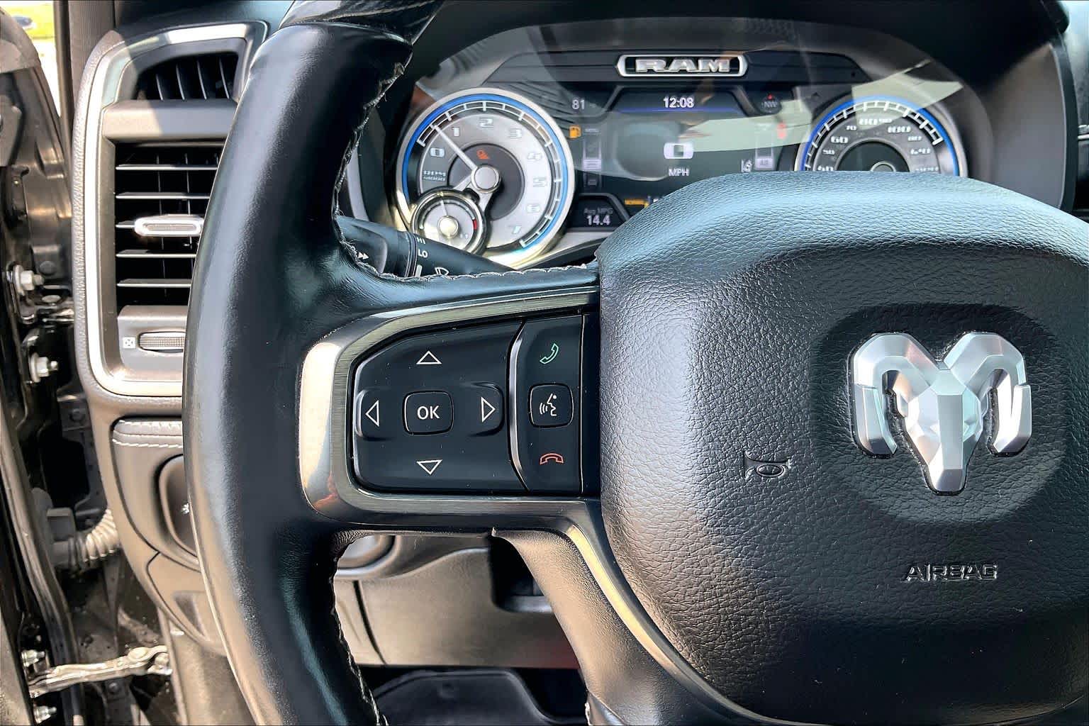 2019 Ram All-New 1500 Limited Diamond Black Crystal Pearlcoat at Group 1 Toyota Southwest