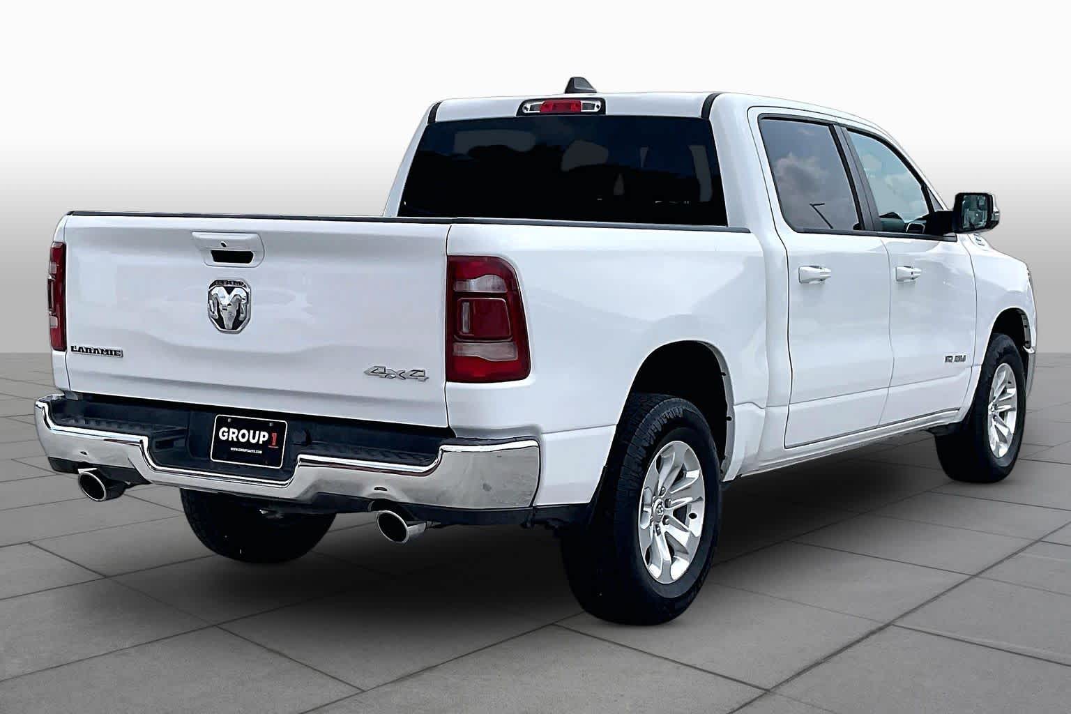 2024 Ram 1500 Laramie Bright White Clearcoat at Group 1 GMC Buick South