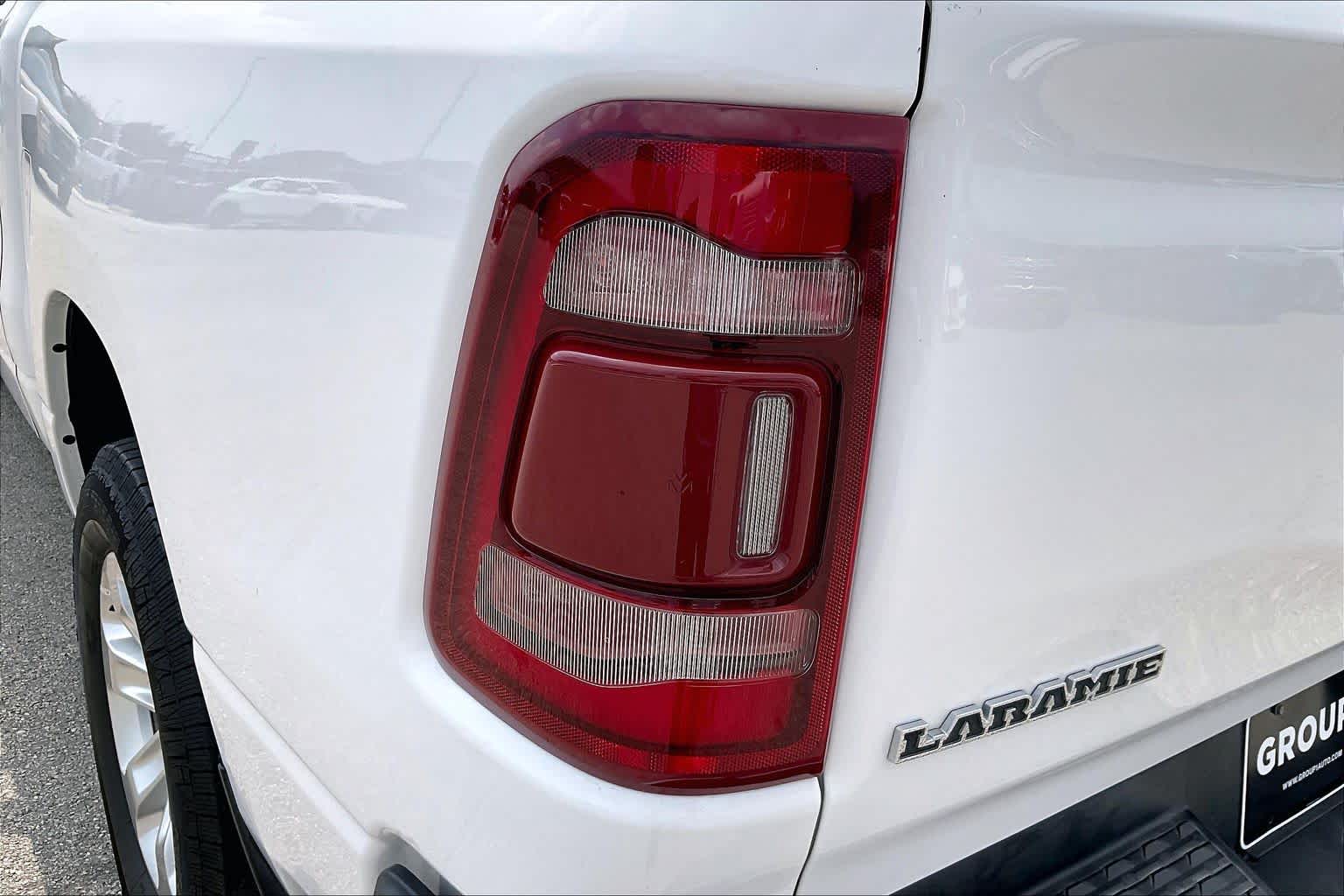 2024 Ram 1500 Laramie Bright White Clearcoat at Group 1 GMC Buick South