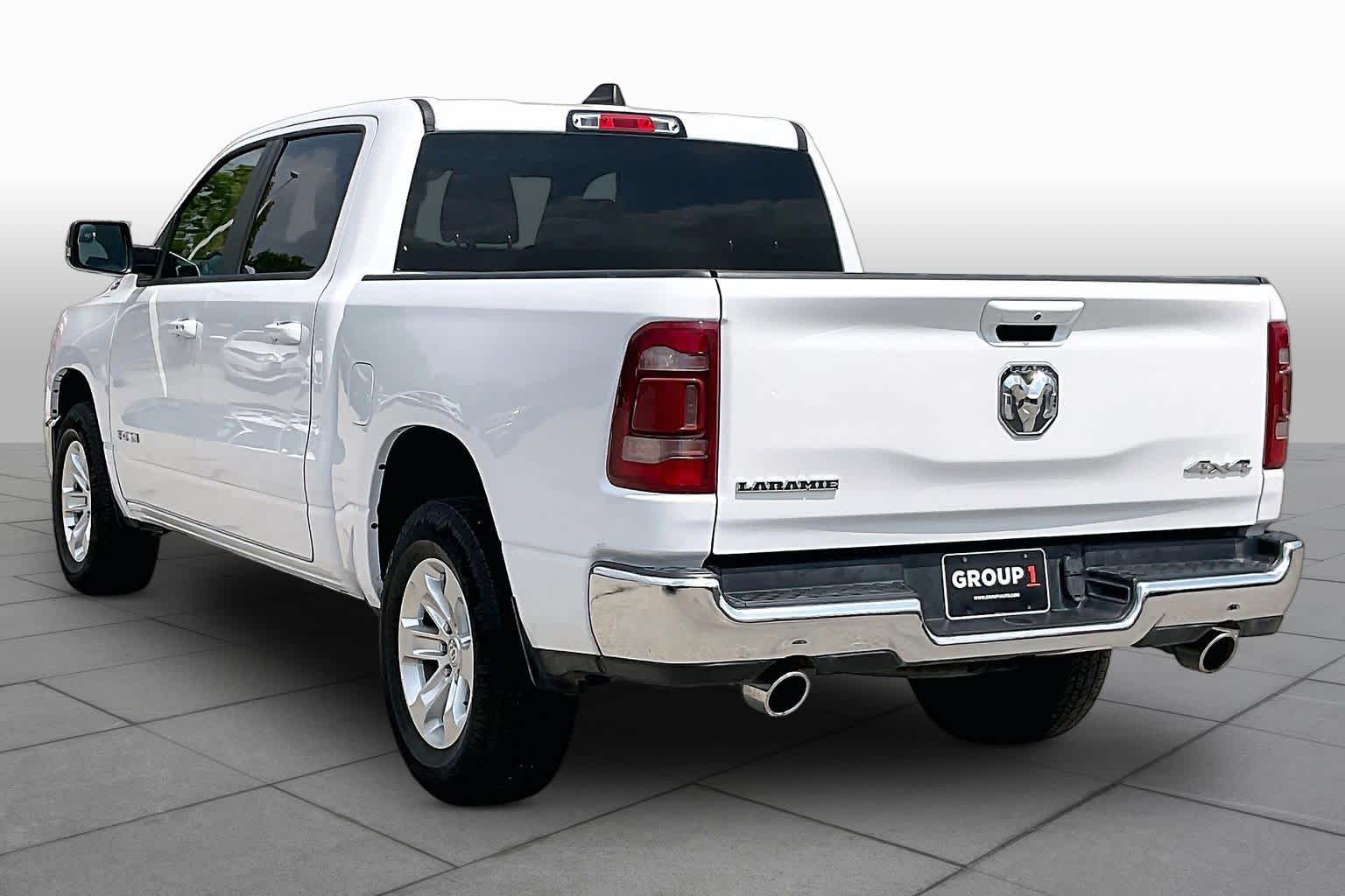 2024 Ram 1500 Laramie Bright White Clearcoat at Group 1 GMC Buick South