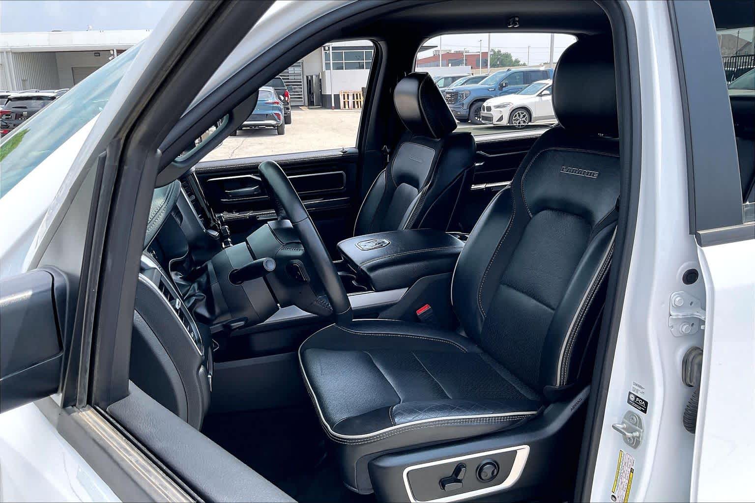 2024 Ram 1500 Laramie Bright White Clearcoat at Group 1 GMC Buick South