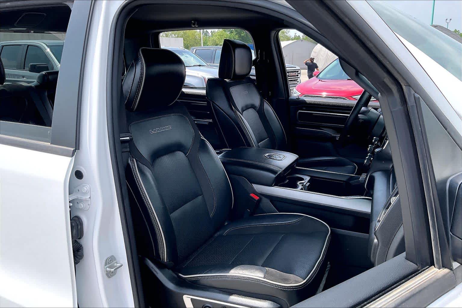 2024 Ram 1500 Laramie Bright White Clearcoat at Group 1 GMC Buick South