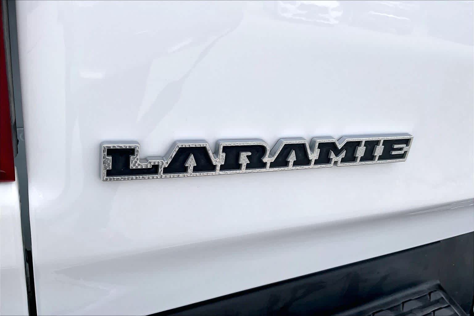 2024 Ram 1500 Laramie Bright White Clearcoat at Group 1 GMC Buick South
