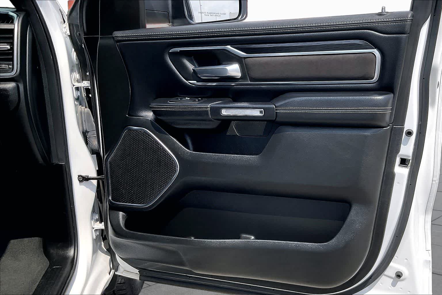 2024 Ram 1500 Laramie Bright White Clearcoat at Tomball Chrysler Dodge Jeep Ram