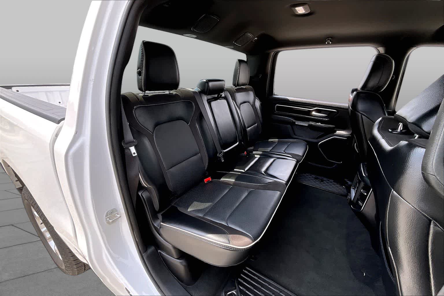 2024 Ram 1500 Laramie Bright White Clearcoat at Tomball Chrysler Dodge Jeep Ram