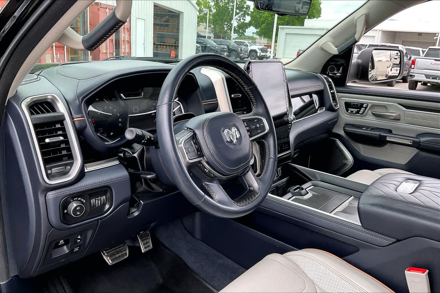 2025 Ram 1500 Tungsten Diamond Black Crystal Pearlcoat at Westside Kia