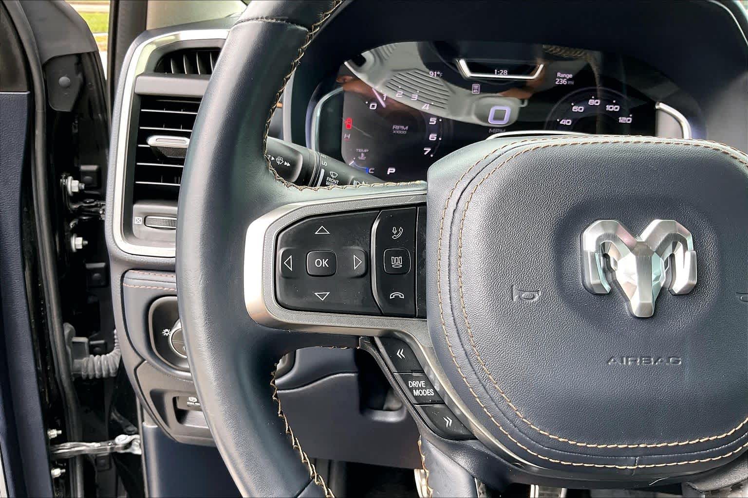 2025 Ram 1500 Tungsten Diamond Black Crystal Pearlcoat at Westside Kia