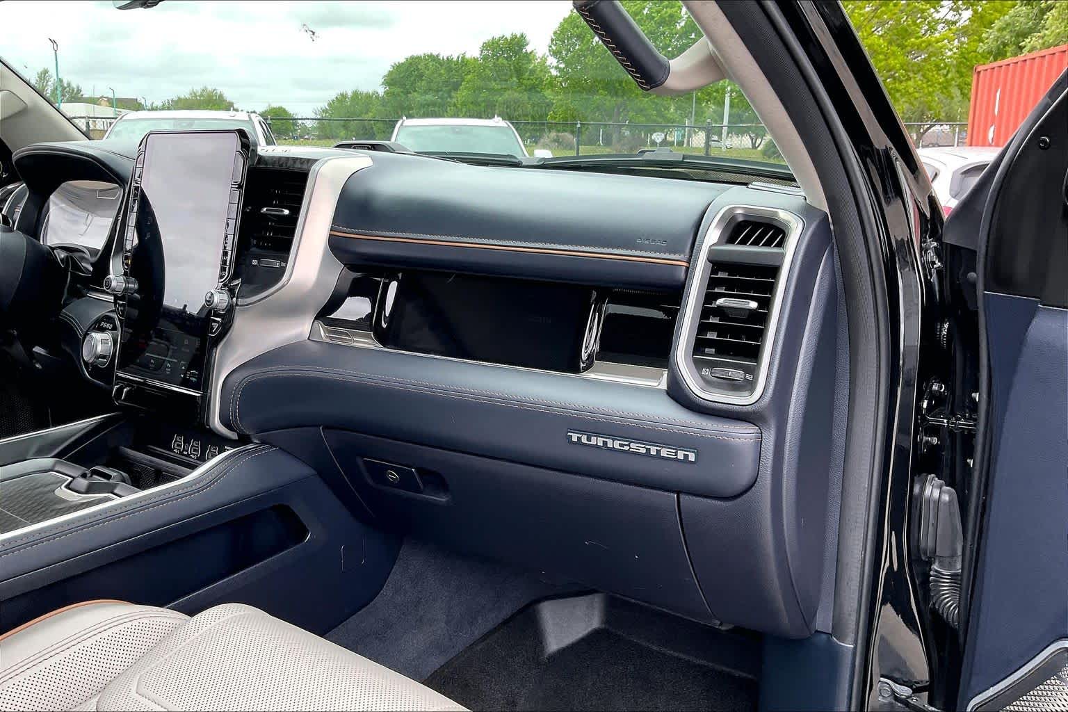 2025 Ram 1500 Tungsten Diamond Black Crystal Pearlcoat at Westside Kia