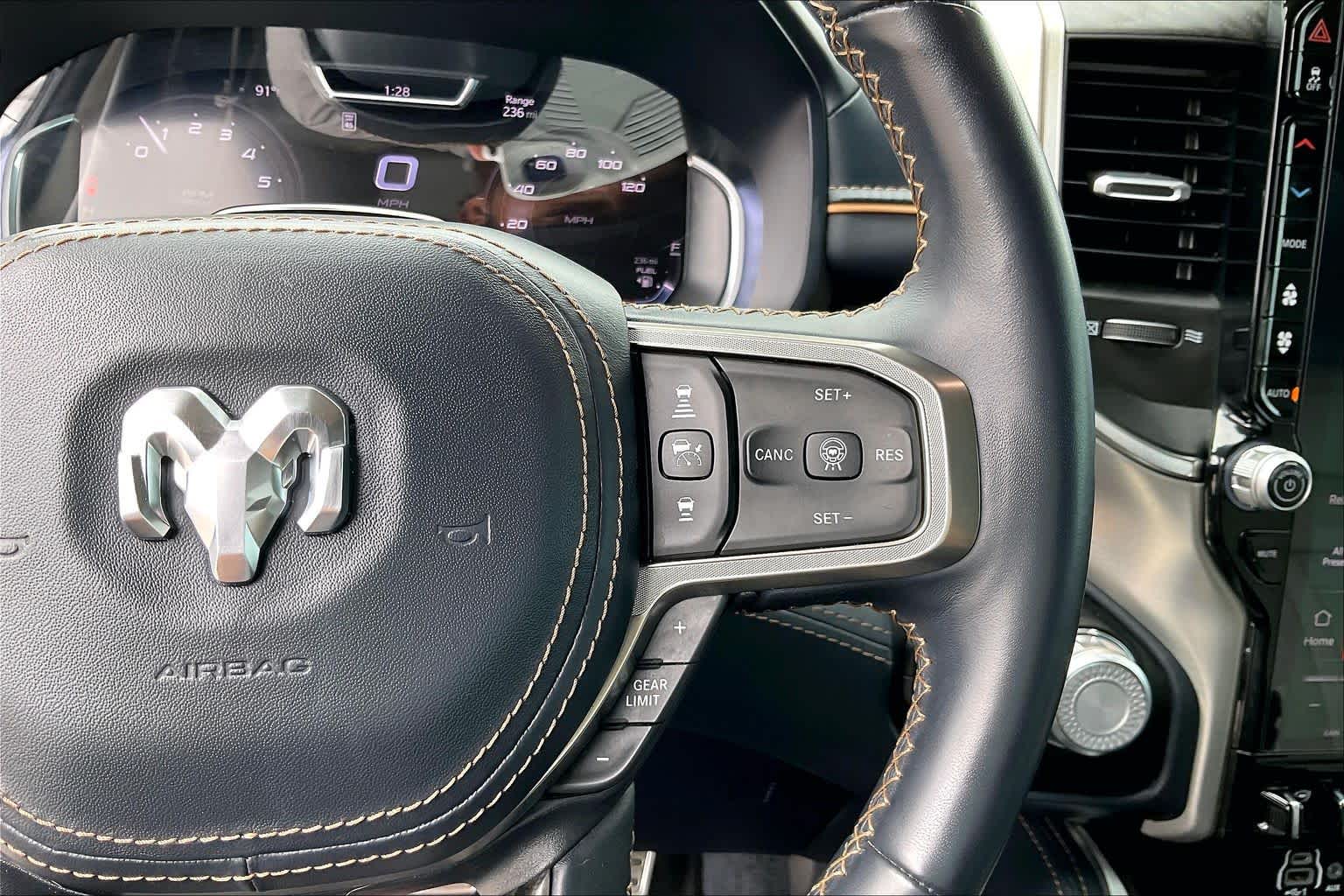 2025 Ram 1500 Tungsten Diamond Black Crystal Pearlcoat at Westside Kia