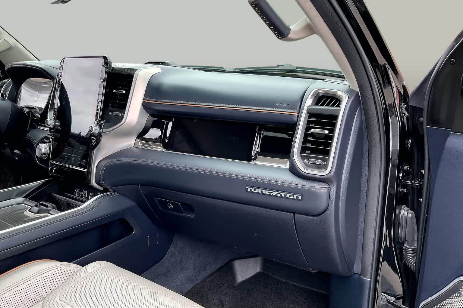 2025 Ram 1500 Tungsten Diamond Black Crystal Pearlcoat at Tomball Chrysler Dodge Jeep Ram