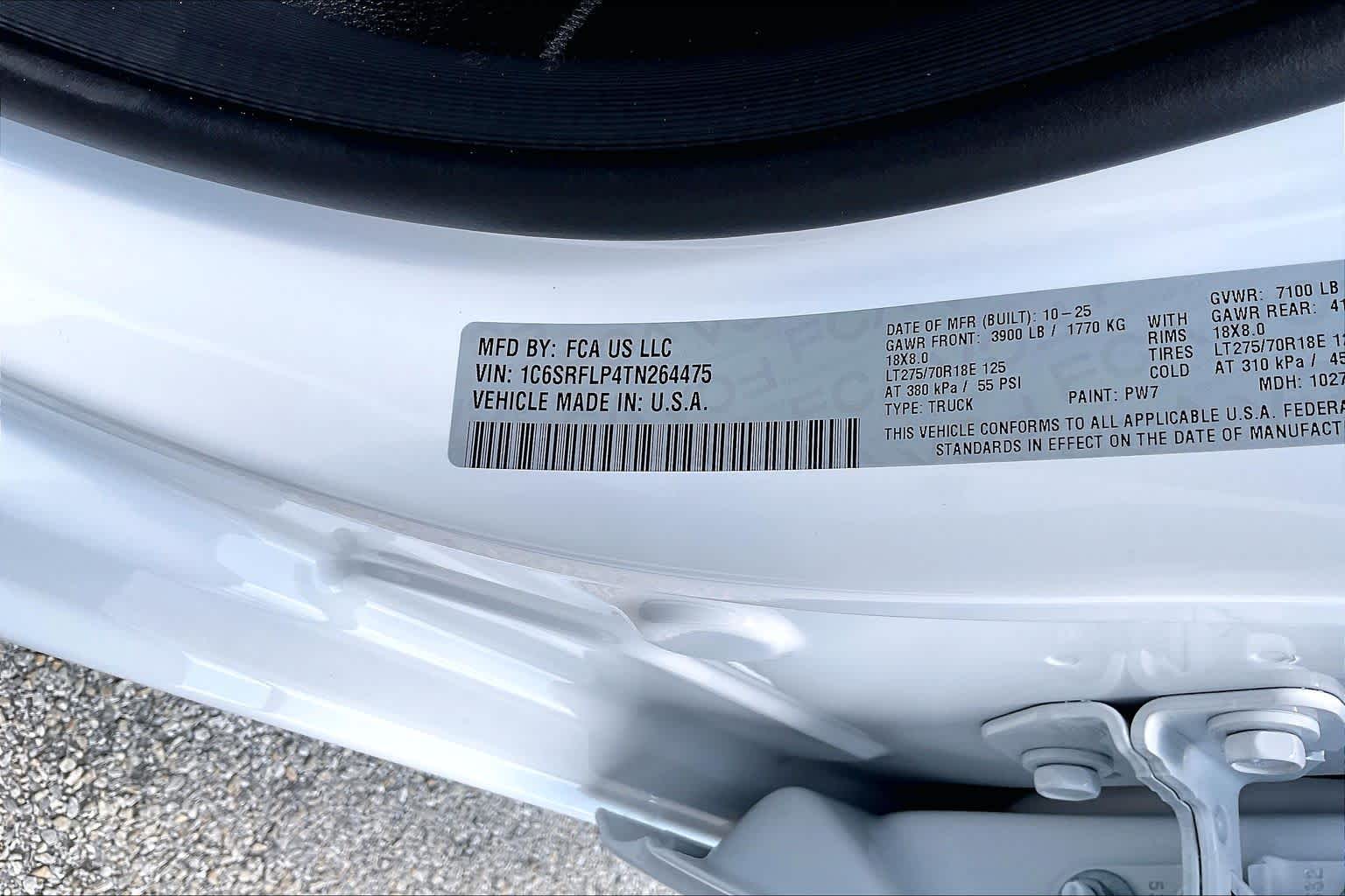 2026 Ram 1500 Rebel Bright White Clearcoat at Tomball Chrysler Dodge Jeep Ram