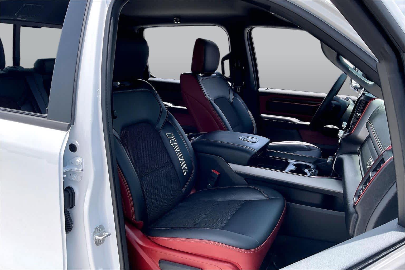 2026 Ram 1500 Rebel Bright White Clearcoat at Tomball Chrysler Dodge Jeep Ram