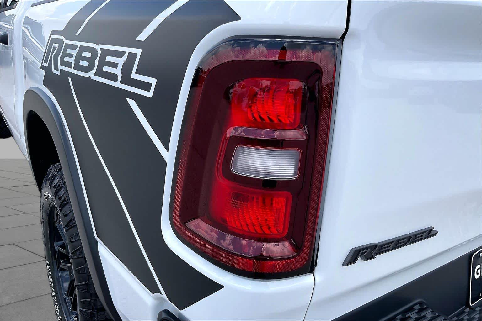 2026 Ram 1500 Rebel Bright White Clearcoat at Tomball Chrysler Dodge Jeep Ram