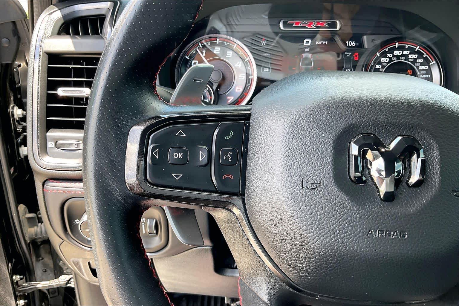 2022 Ram 1500 TRX Diamond Black Crystal Pearlcoat at Friendly Ford Crosby