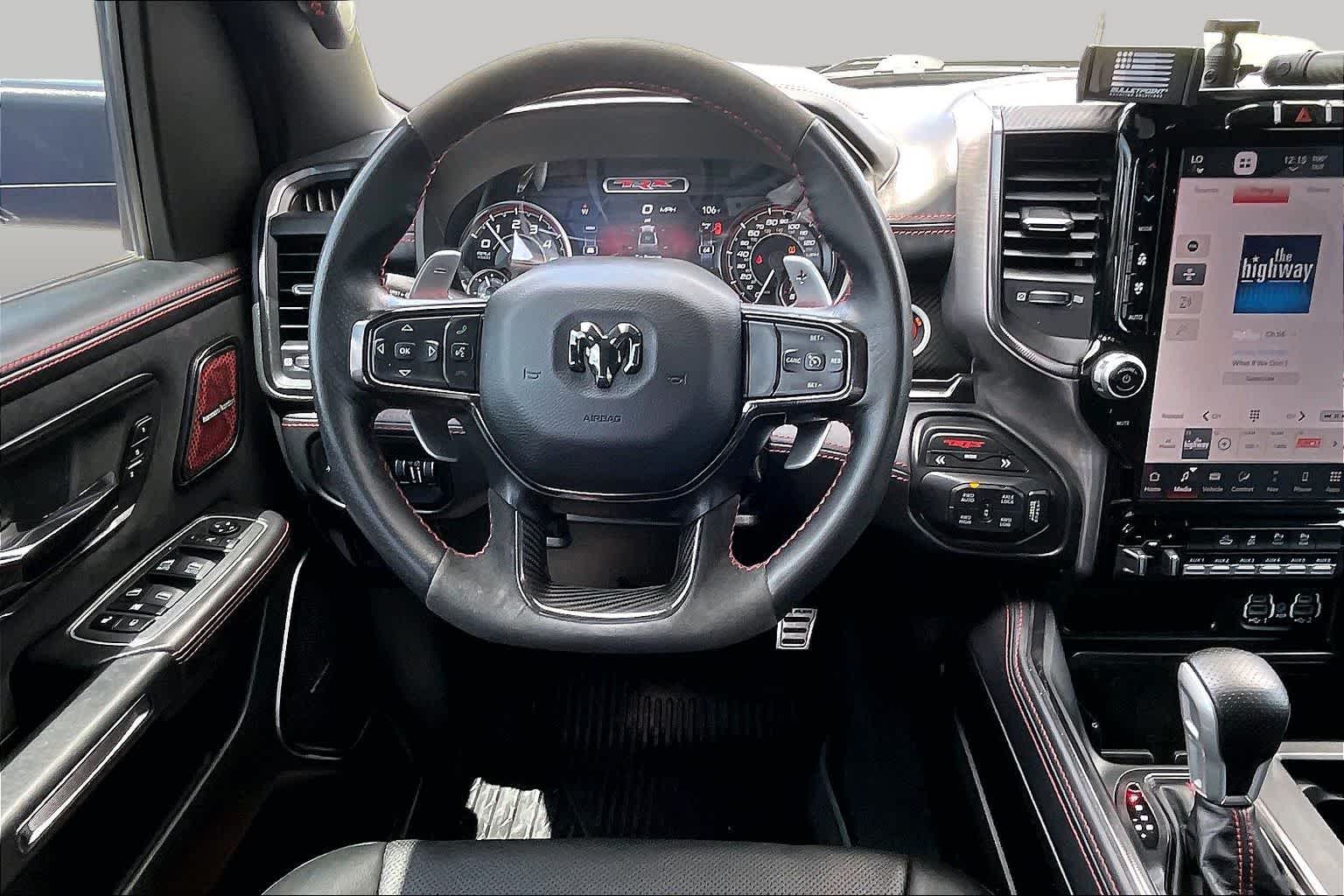 2022 Ram 1500 TRX Diamond Black Crystal Pearlcoat at Tomball Chrysler Dodge Jeep Ram
