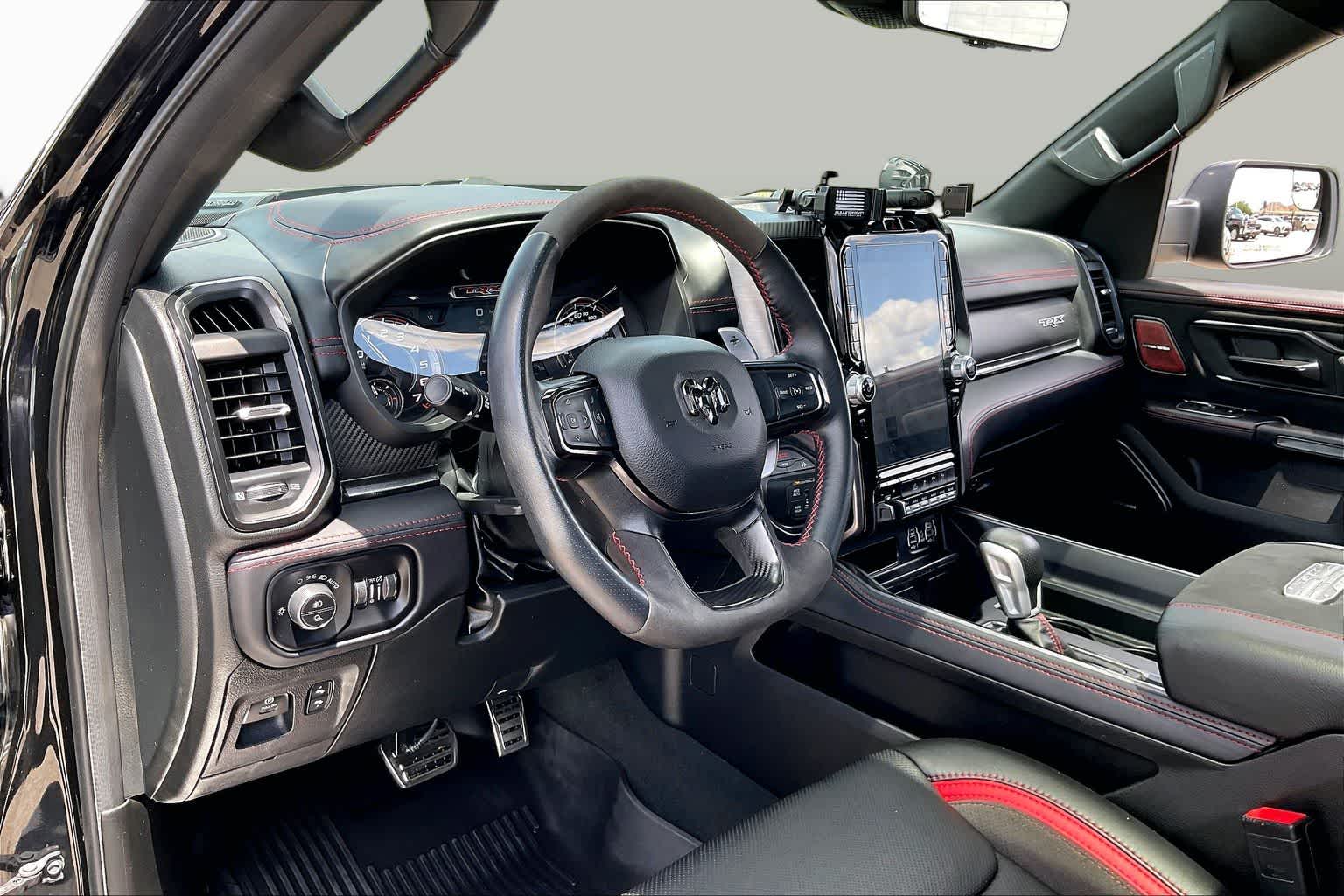 2022 Ram 1500 TRX Diamond Black Crystal Pearlcoat at Tomball Chrysler Dodge Jeep Ram