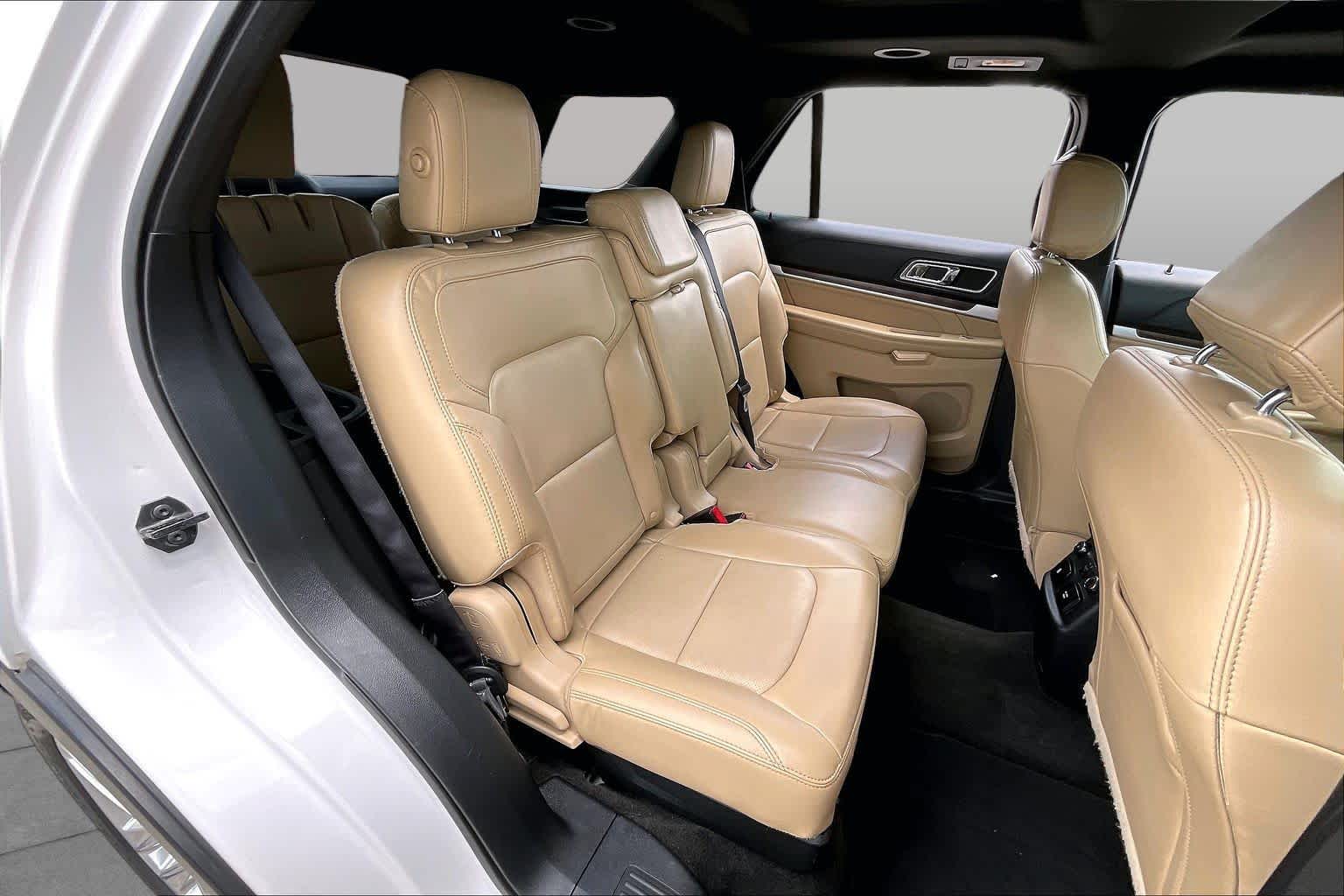 2017 Ford Explorer Limited White Platinum Metallic Tri-Coat at AutoNation USA Houston