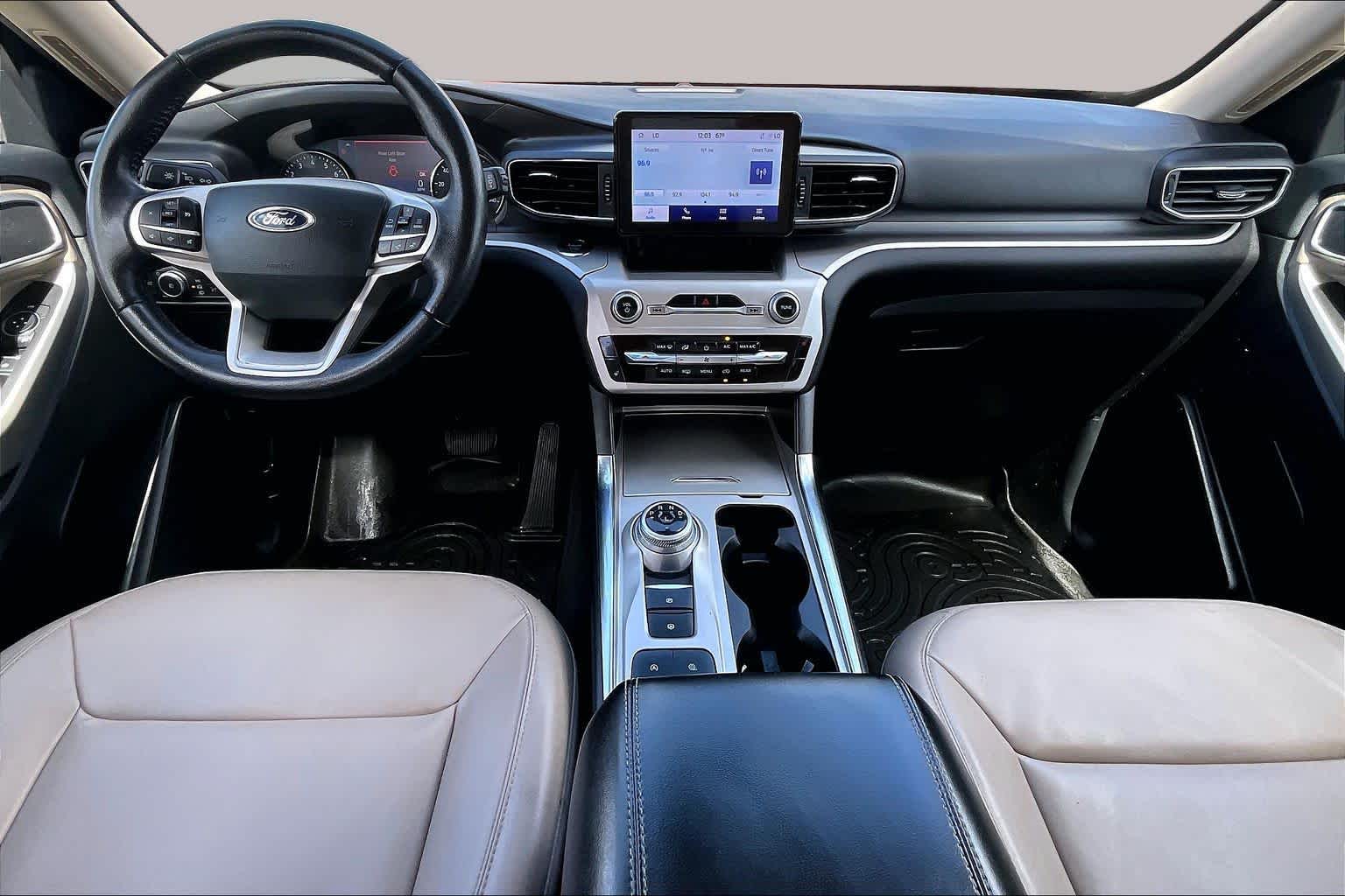 2022 Ford Explorer XLT Oxford White at AutoNation USA Houston