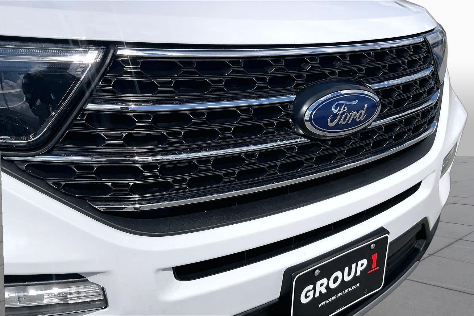 2022 Ford Explorer XLT Oxford White at AutoNation USA Houston