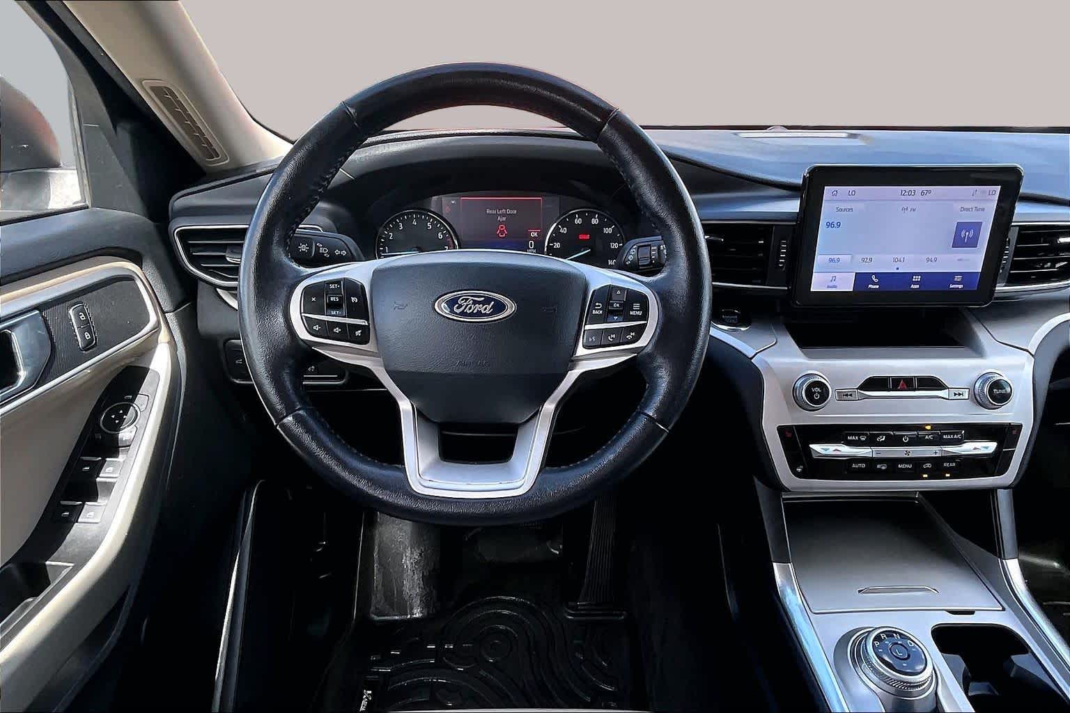 2022 Ford Explorer XLT Oxford White at AutoNation USA Houston