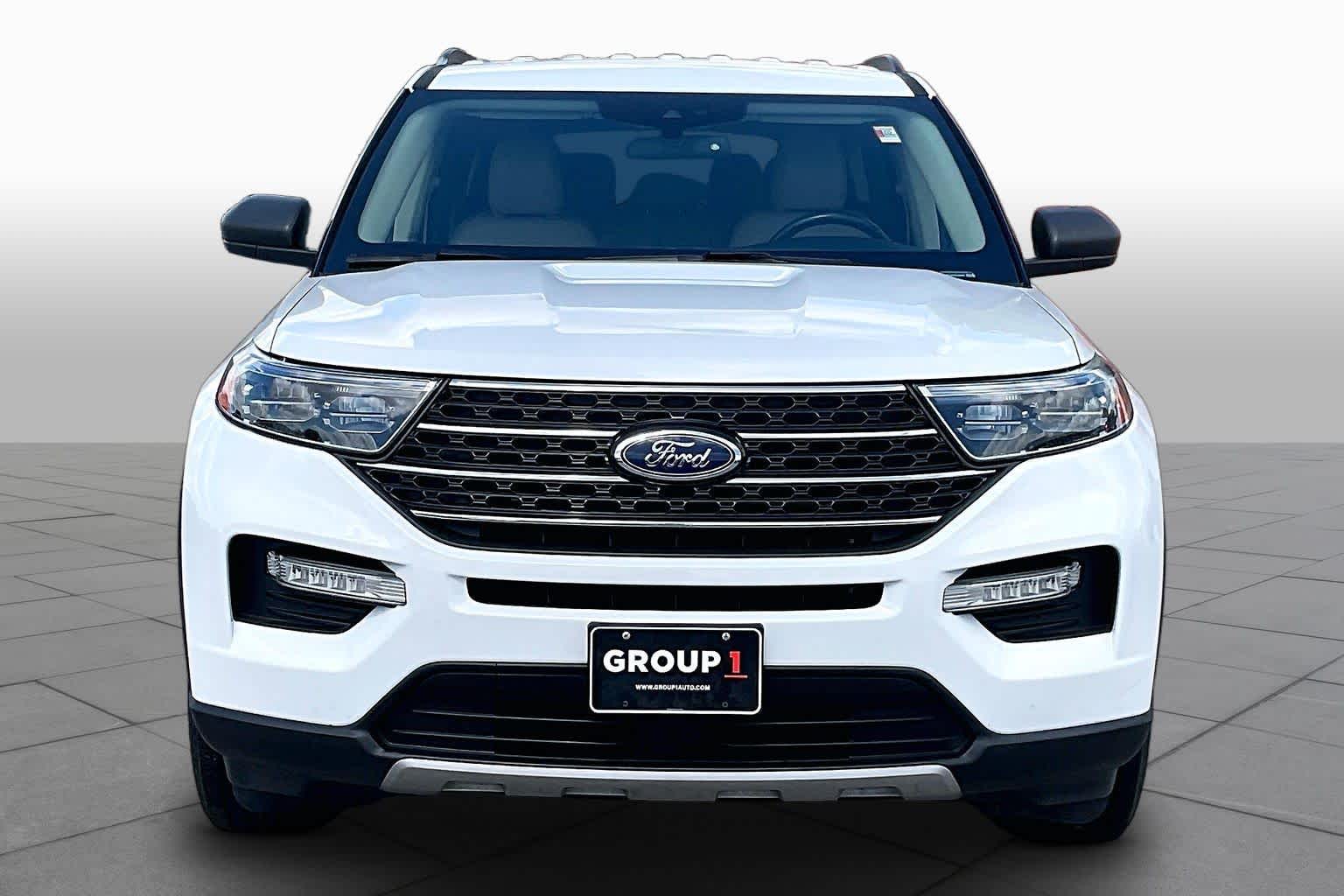 2022 Ford Explorer XLT Oxford White at AutoNation USA Houston