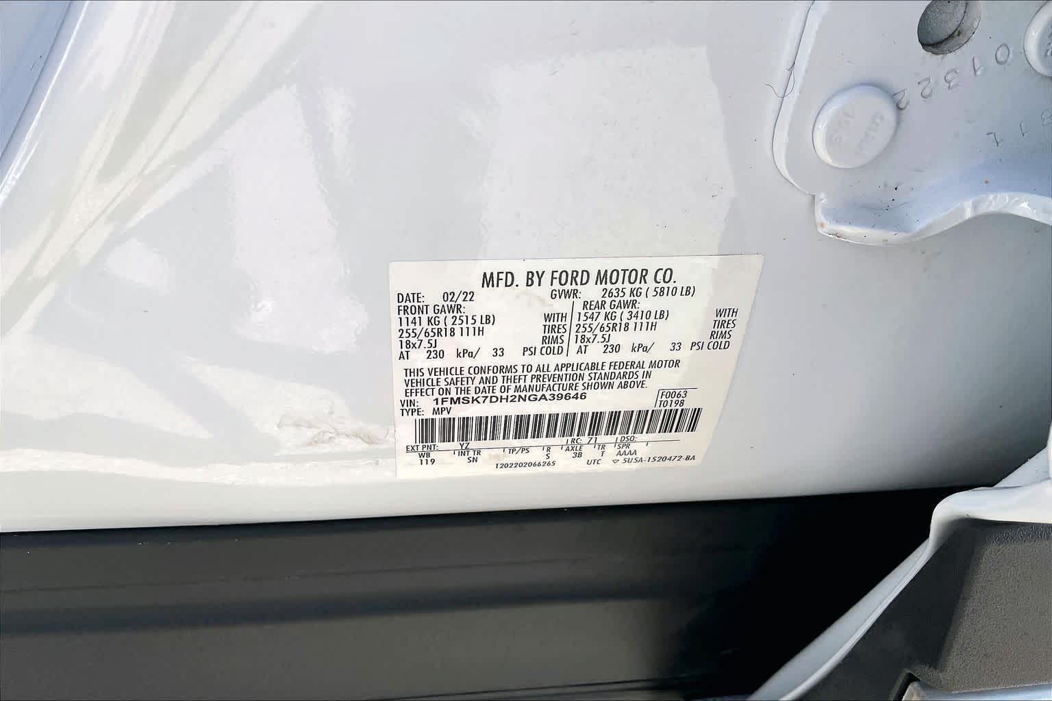 2022 Ford Explorer XLT Oxford White at AutoNation USA Houston