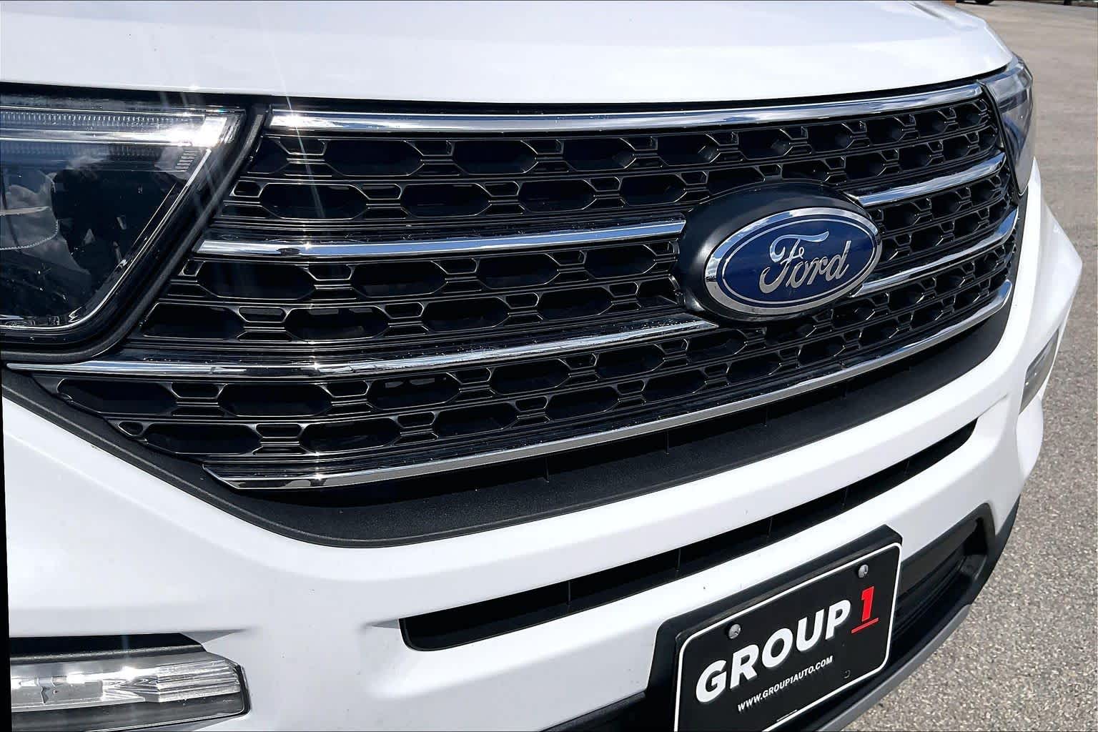 2022 Ford Explorer XLT Oxford White at AutoNation USA Houston