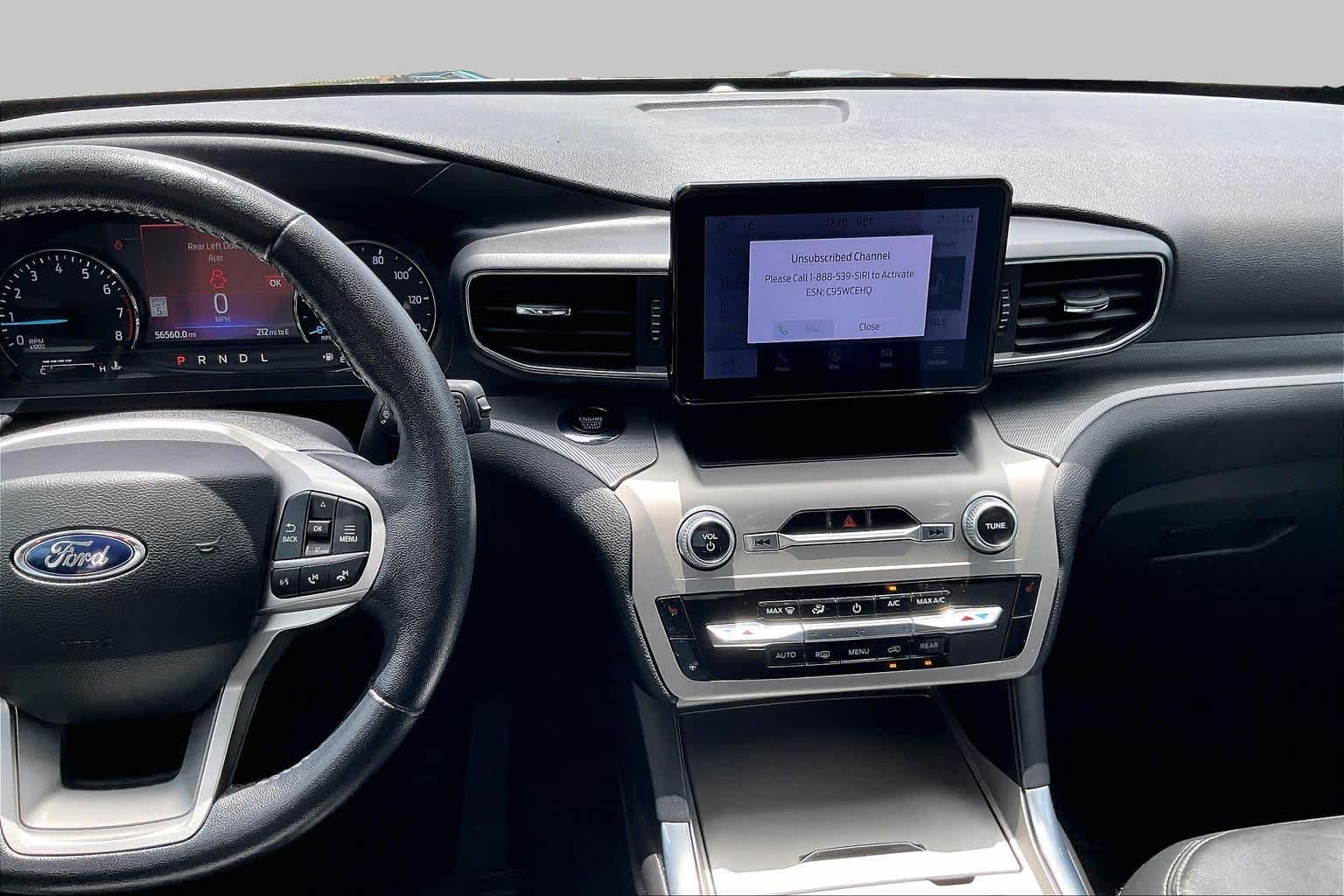 2023 Ford Explorer XLT Agate Black Metallic at Group 1 GMC Buick South