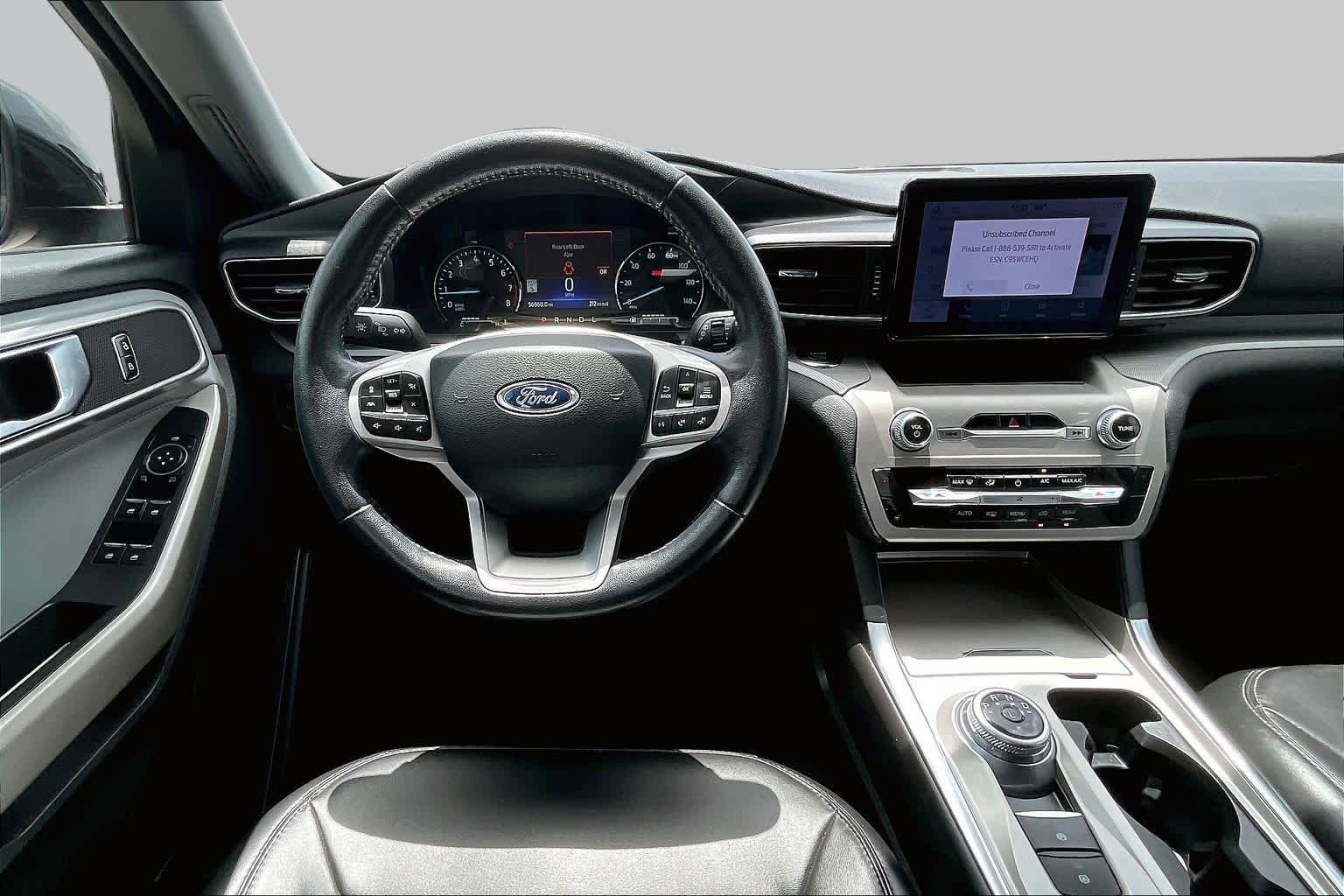 2023 Ford Explorer XLT Agate Black Metallic at Group 1 GMC Buick South