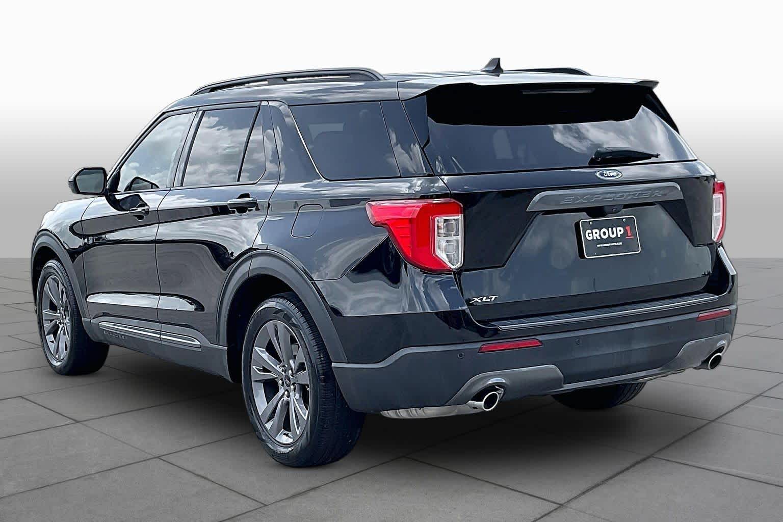 2023 Ford Explorer XLT Agate Black Metallic at Group 1 GMC Buick South